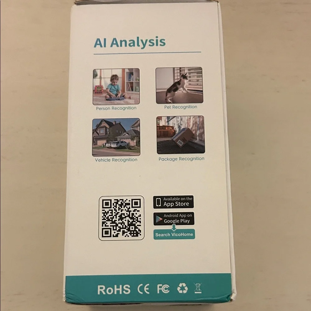 Clarks Wireless Pan-Tilt IP Camera - White